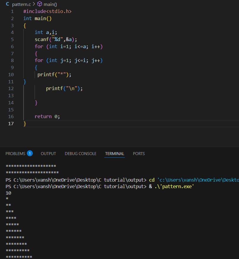 TitanRushxl6z's tweet image. Day 14 of learning C language! Today I focused on writing cleaner functions and understanding how data flows through a program. Slowly building confidence with logic and structure. Small progress every day, but it&apos;s adding up. 
#20daysofcode #CLanguage