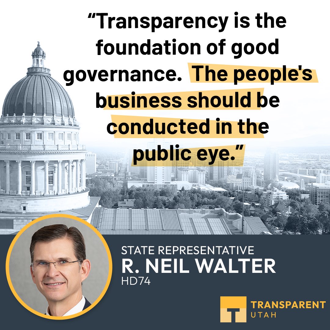 UtahTransparent's tweet image. #ThankfulForTransparency

Transparent.Utah.Gov