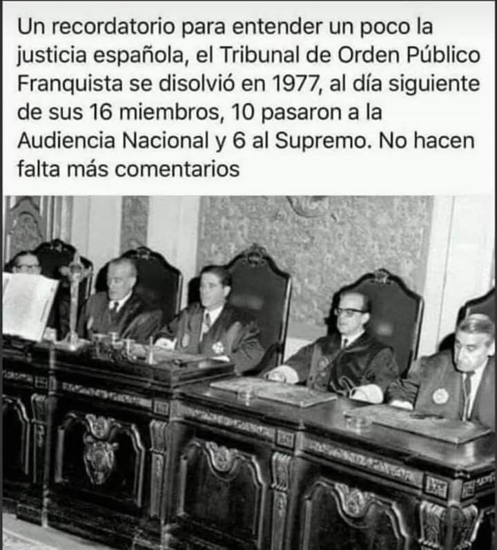 Que profesionales los del Tribunal Supremo!