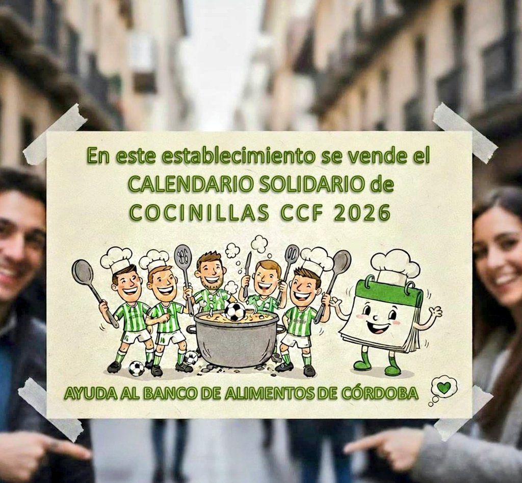✅ Luces de Navidad 
✅ Mantecados y Dulces
✅ Gordo de la Lotería
✅ Villancico de Canal Sur
✅ Anuncio El Almendro 
✅ Comidas de Empresa
✅ Portal de Belén 
✅ Árbol de Navidad...
🤔 Qué falta?
Tic tac Tic Tac
.
.
.
✅ Calendario Solidario de Cocinillas CCF. Muy pronto.
