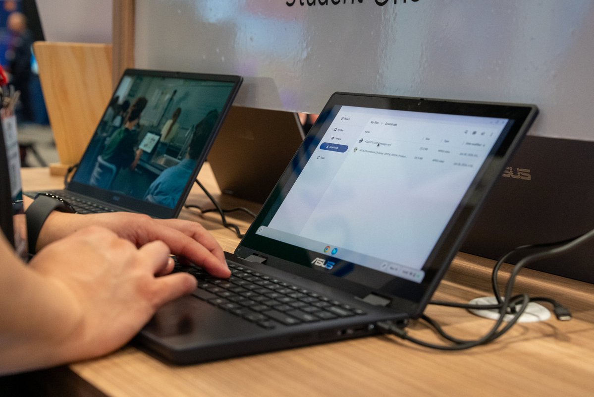 ASUSUSA's tweet image. What a day at #CITE2025!
Great chats with K–12 tech leaders on digital transformation, reliability 💻, cybersecurity 🔐 &amp;amp; AI in education.

Thanks to everyone who stopped by. 
Missed us? Explore on us.asus.click/eduatcite