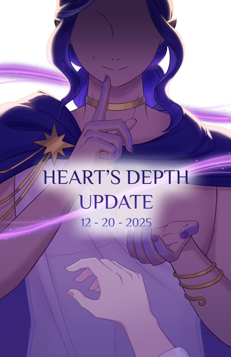 heartsdepthgame's tweet photo. Hello everyone! Our next update will be coming out a month from now on December 20th. Please look forward to new art, new story, and a ✨whole new look! ✨

Note: old saves will NOT be compatible with this version. Read below for more info: https://t.co/Rro2SXR9ii