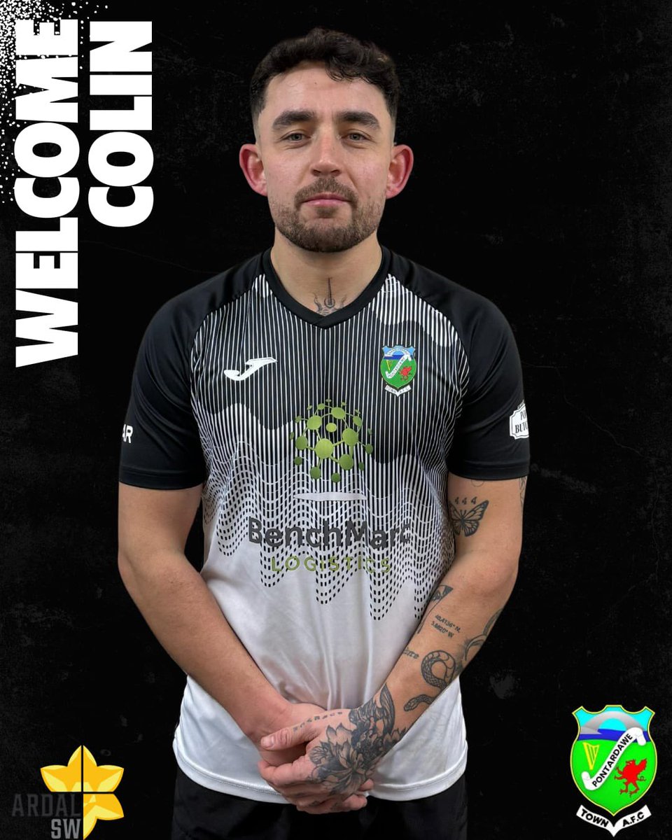 🪄 CHOPPER HARRIS SIGNS.

🤝🏻 ANOTHER EXCITING PLAYER COMES BACK TO THE CLUB. 

⚽ COLIN HAS BEEN A MAINSTAY IN THE WEST WALES TOTS AND IS A GOAL/ASSIST MACHINE. 

🙌🏻 WE CANT WAIT FOR HIM TO GET A FEW IN BLACK AND WHITE. 

⚫⚪ PONTY AND PROUD.