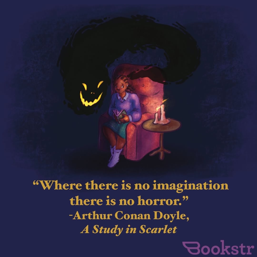 BookstrOfficial's tweet image. As the illustrious Arthur Conan Doyle reminds us, imagination can be the gateway to all things wonderful and all things terrible. It’s for us to decide which path to follow 🤔📚.

[🎨 Graphic by Bookstr Team]

#sherlockholmes #arthurconandoyle