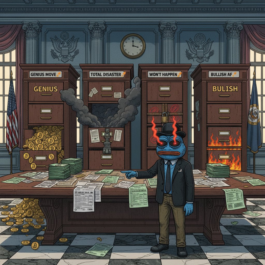 The U.S. government officially introduced a bill allowing Americans to pay federal taxes in Bitcoin, building a national BTC reserve.

Will paying taxes in Bitcoin actually help build America's strategic reserve or just create chaos?