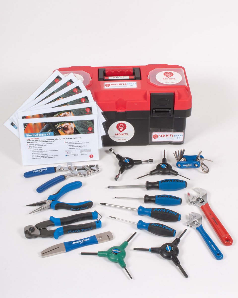 SMPublicLibrary's tweet image. 📢 Bike Repair (Read, Engage, Discover) Kits are now available for check out!

New RED Kits include a Bike Tool Brake, Bike Tool Flat Tire, Bike Tool Drivetrain &amp;amp; Miscellaneous, Bike Tool Chain, and a Bike Tool Bicycle Pump. Try them out today and keep rolling.