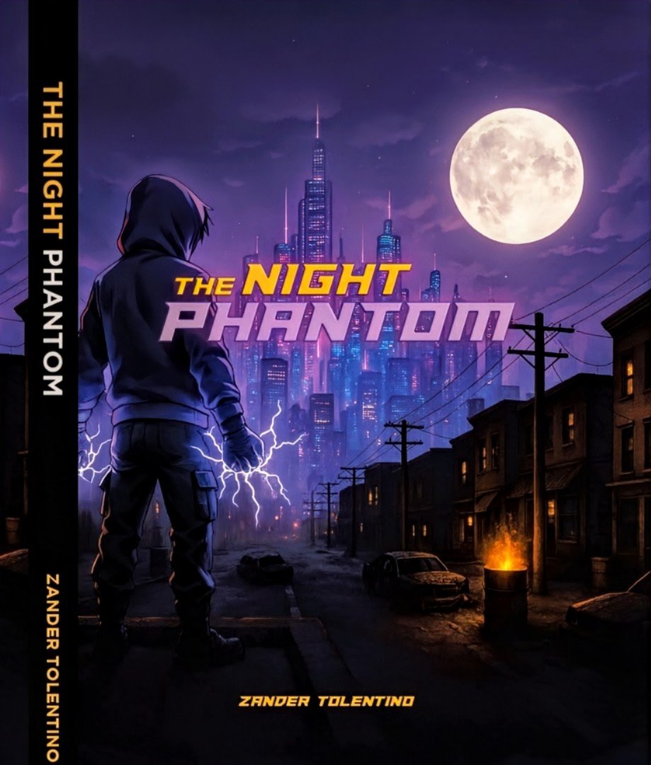 🌖 Looking for your next favourite sci-fi read? How about one written by a former CAN participant??

At 18 years old, Zander Tolentino has released 𝘛𝘩𝘦 𝘕𝘪𝘨𝘩𝘵 𝘗𝘩𝘢𝘯𝘵𝘰𝘮! Seen here participating in one of our virtual programs, Zander wrote the book over the course of 3