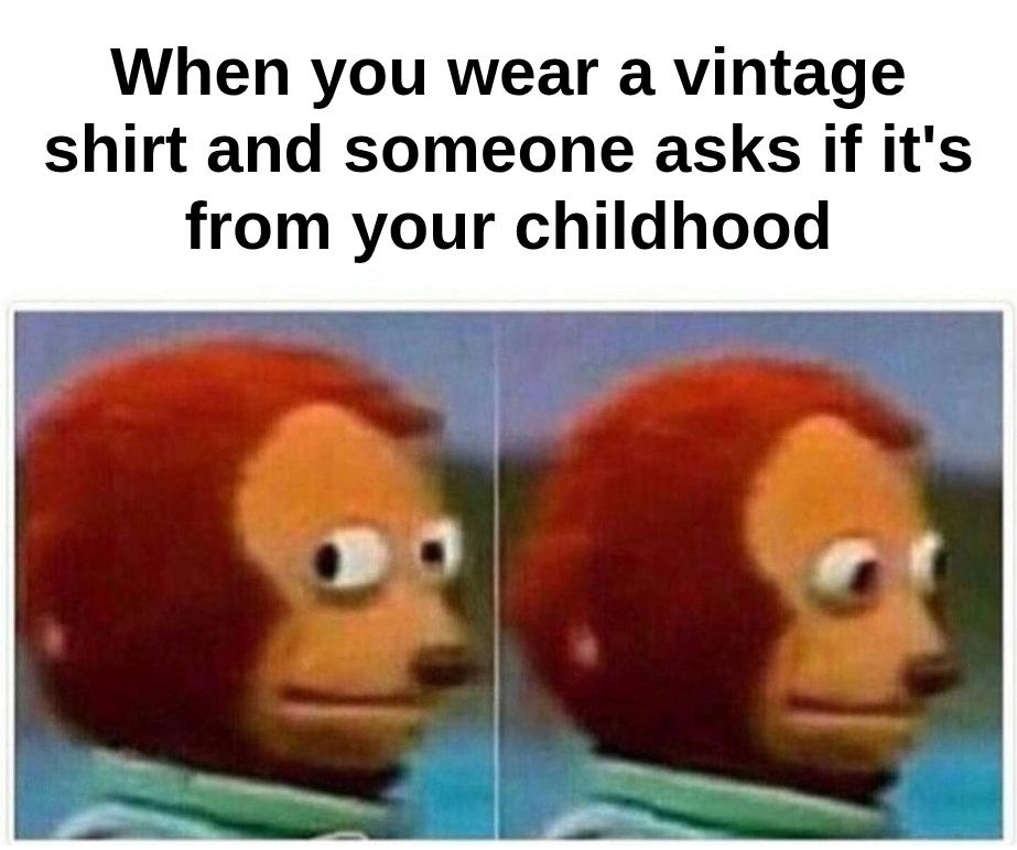 Viva_La_Cart's tweet image. When your shirt&apos;s been around longer than your followers 😅 #VintageVibes #ThrowbackThreads