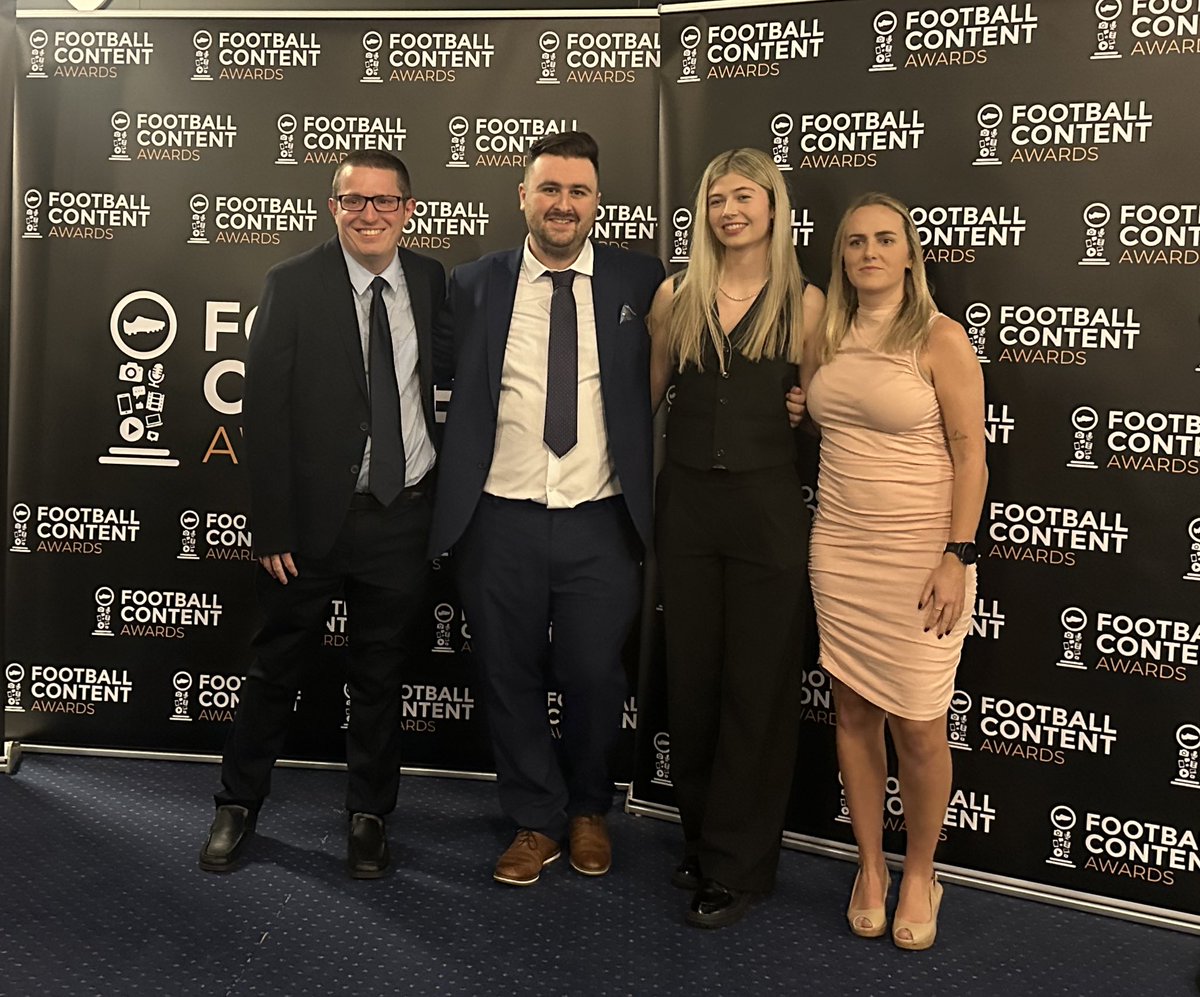 AllForUnitedWFC's tweet image. Introducing your All For United WFC representatives at tonight’s football content awards.

A huge thank you to anyone who nominated us and then voted for us to get to this point, see you all on the other side👹

@The_FCAs