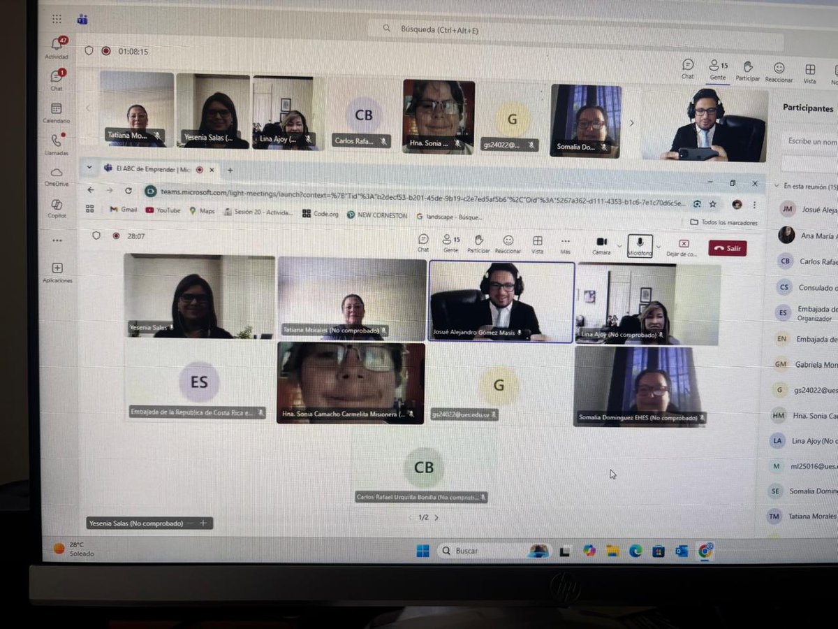 EmbaCR_SV's tweet photo. La Embajada de Costa Rica organizó un taller "El A,B,C para emprender" impartido por la economista Yesenia Salas, dirigido a la diáspora costarricense y centroamerica en El Salvador. Gracias a la Licda. Salas por compartir sus conocimientos con nuestros nacionales. https://t.co/DaemoXfuzS