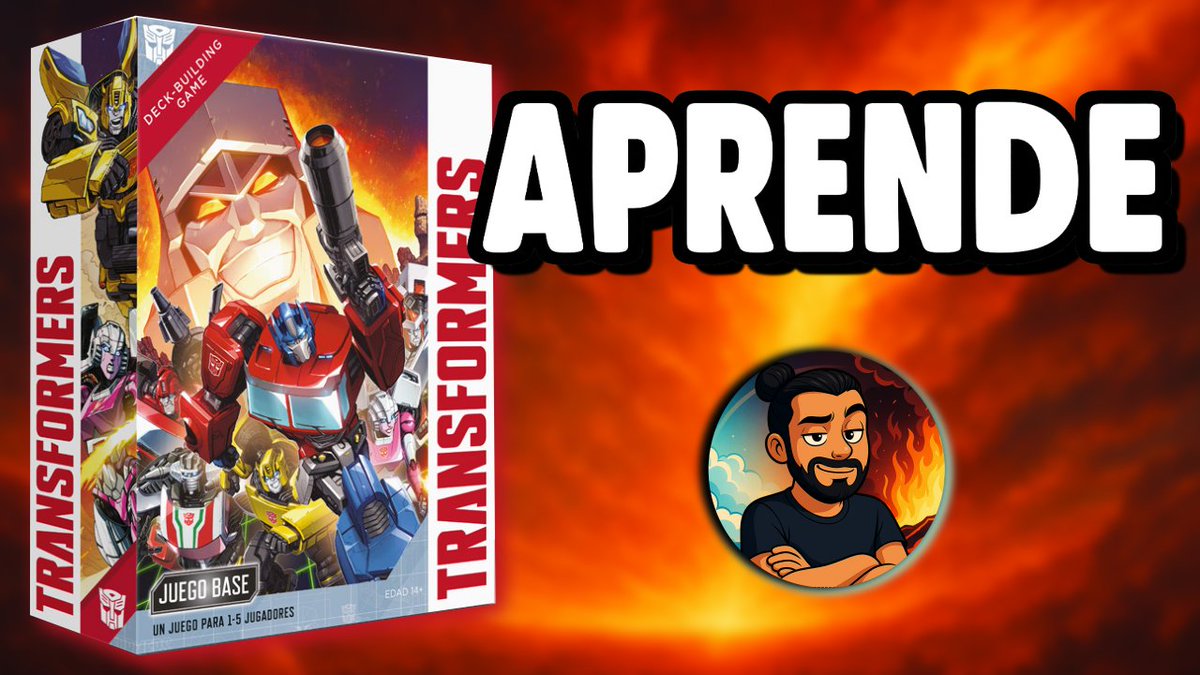 ¡Llega el juego de construcción de mazos de TRANSFORMERS!

Te cuento como funciona:
youtu.be/BoxPgNw-azU