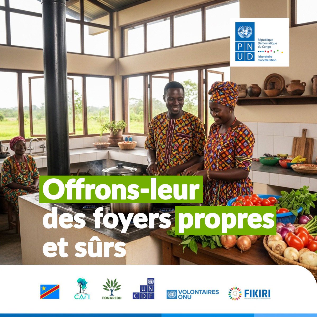 CishugiBlessing's tweet photo. Les femmes sont les plus exposées à la fumée toxique. Offrons-leur des foyers propres et sûrs.
@UNDPAcclabs @KusinzaSerge @olimuf
@UNVolunteers
#CuissonPropreRDC #FIKIRI #PNUDRDC
#FONAREDD #CAFI
#UNVolunteers #REDDplusRDC
#ForestsForClimate #CongoBasinForests https://t.co/bKG5oddU8U