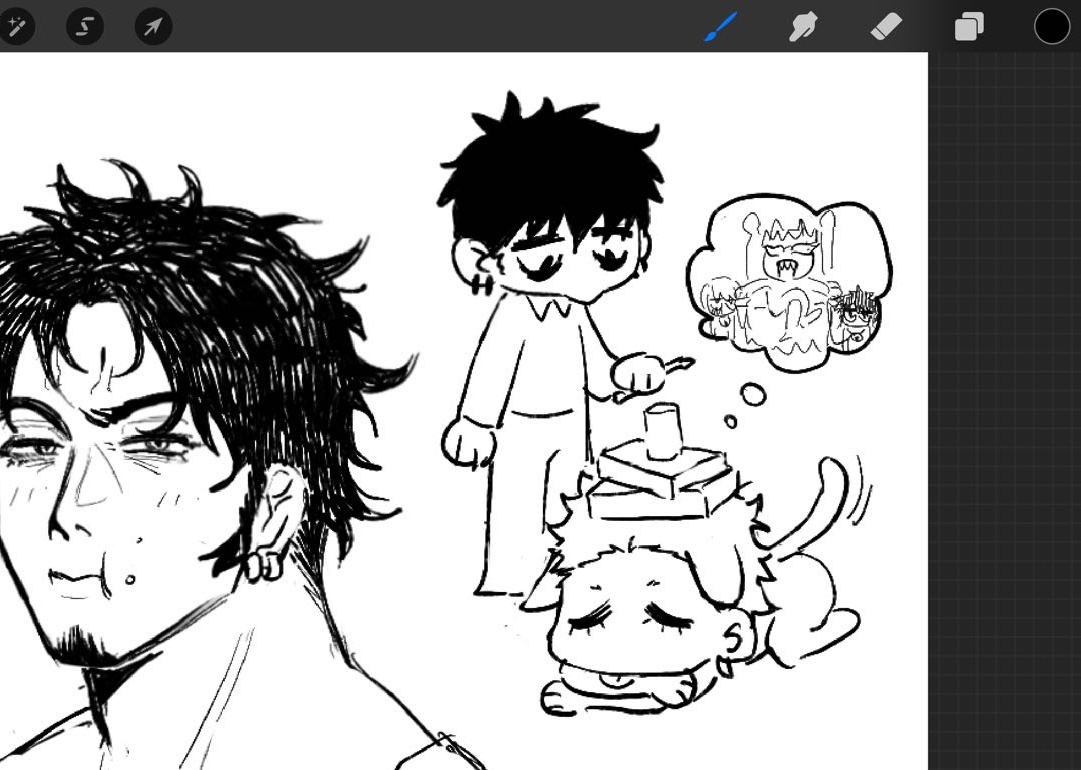 I love sketching Doflamingo 🐷
#ONEPIECE