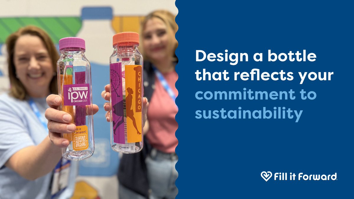 At Fill it Forward, we’re making it even easier to create beautifully designed Cupanion Bottles that engage communities and reduce single-use waste.

Create a branded bottle that makes an impact: fillitforward.com/customize-cupa…