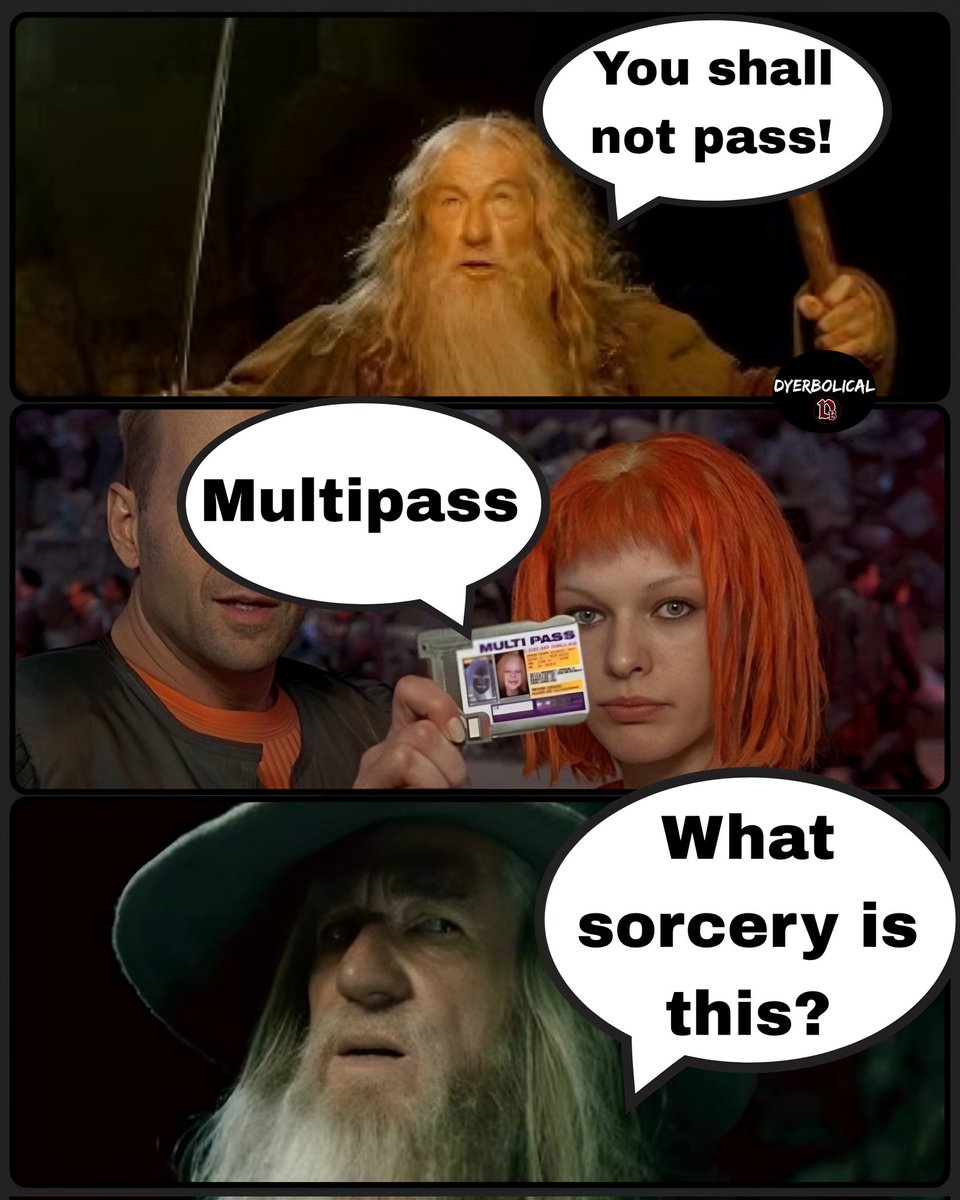 RetroMoviesDB's tweet image. You shall not.....oh.