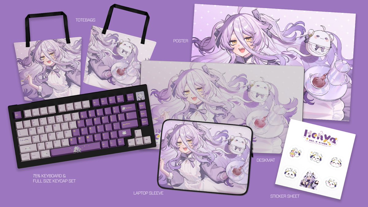 Mkrostudio's tweet photo. 📛We’re live, dayo!📛
We’re excited to announce the re-launch of Henya’s collection, now featuring new and exclusive products!

SPECIAL DEAL: Spend $140+ and receive a free poster and sticker sheet!

Grab yourself a keyboard and become a genius like Henya!
https://t.co/YvUTLhFgxV https://t.co/lezBgqWl0p
