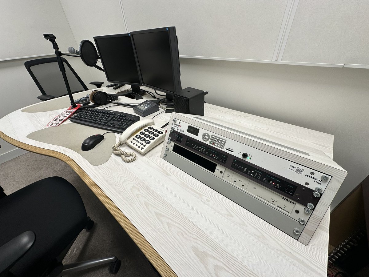 guilhemricavy's tweet image. On reconnaîtra un Bridge-IT extra et un insert téléphonique Telos One
@Tieline 
#broadcast #duplex