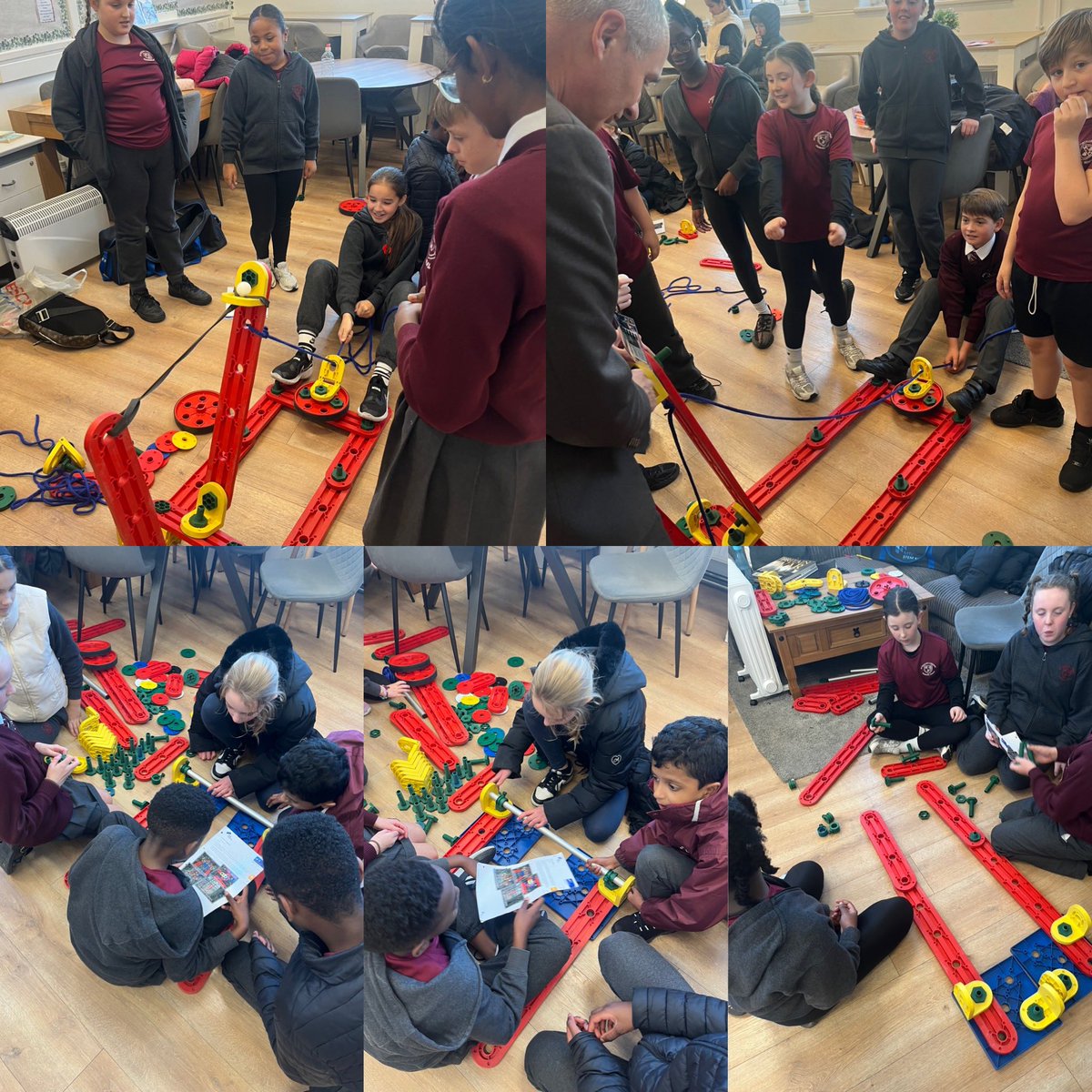 StCeciliascjs's tweet photo. Year 6 showed amazing teamwork today. The children built their very own catapults,  during a design technology session with @hiimpactconsult 🌟 #StCeciliasDT https://t.co/Xfvu6YinnK