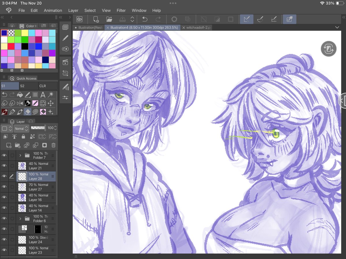 ✍️ working on ocs from since I was 14 kekekekek