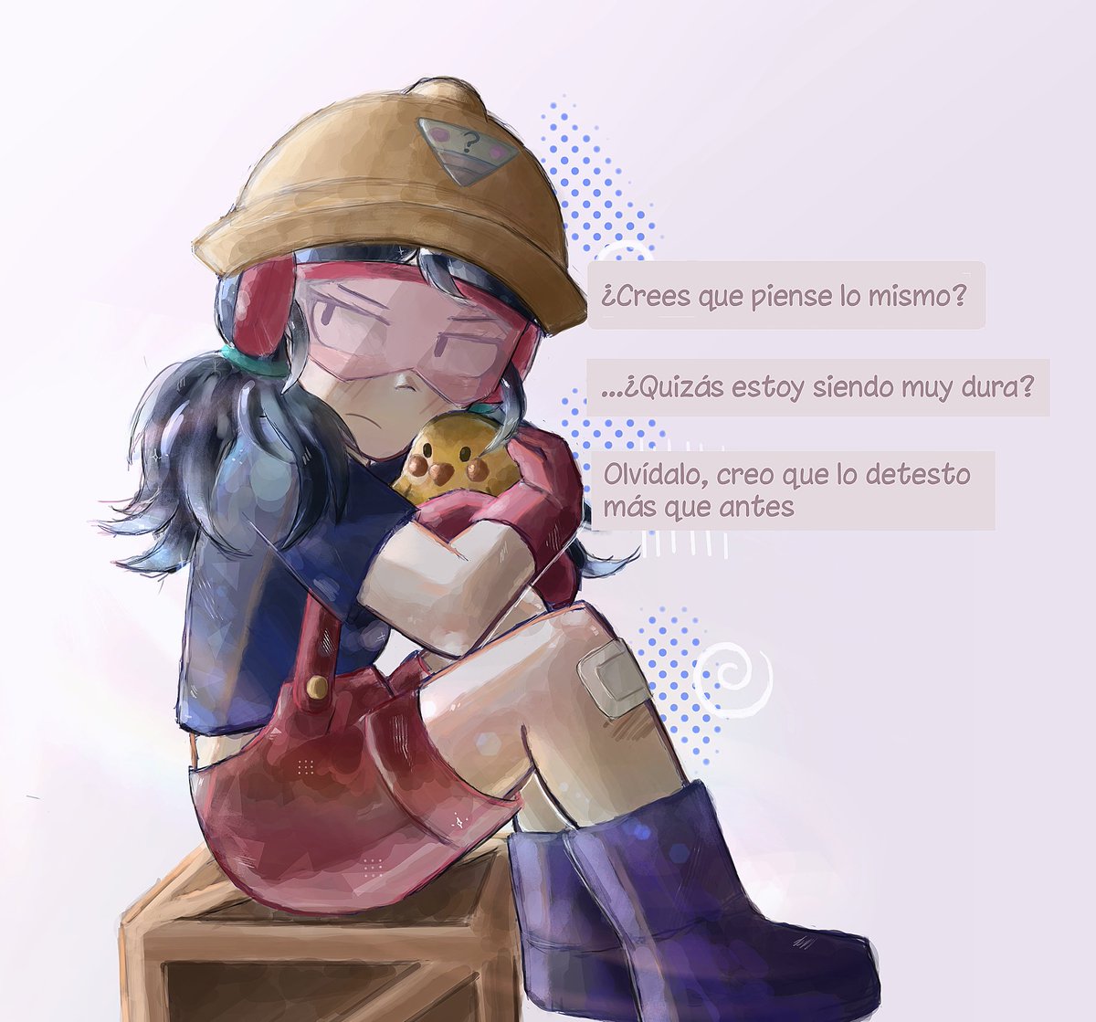 Esta cosa es de un headcanon tonto, me gusta pensar q Jacky le habla al canario de Dynamike
#BrawlStars #BrawlStarsArt #brawlstarsfanart #brawlstarsjacky