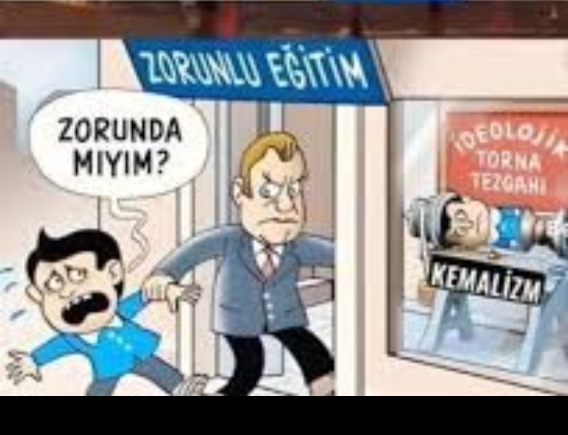 Zorunlu eğitim, zorunlu köleliktir. 

#KemalizmKurbanArıyor