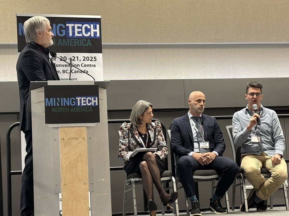 MiningTech1's tweet image. High level discussions on shaping future of mining with technology at MiningTech North America Conference &amp;amp; Expo in Vancouver 🇨🇦