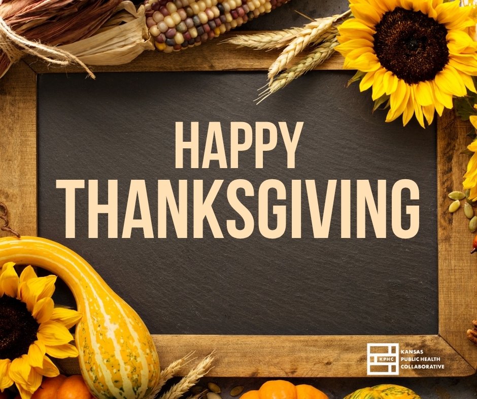 KansasPHC's tweet photo. Grateful for the collaboration, connection, and commitment that drive public health in Kansas. Wishing our partners and communities a warm and healthy Thanksgiving! 🌻

#KSPublicHealth https://t.co/GQ5KeVi6fF