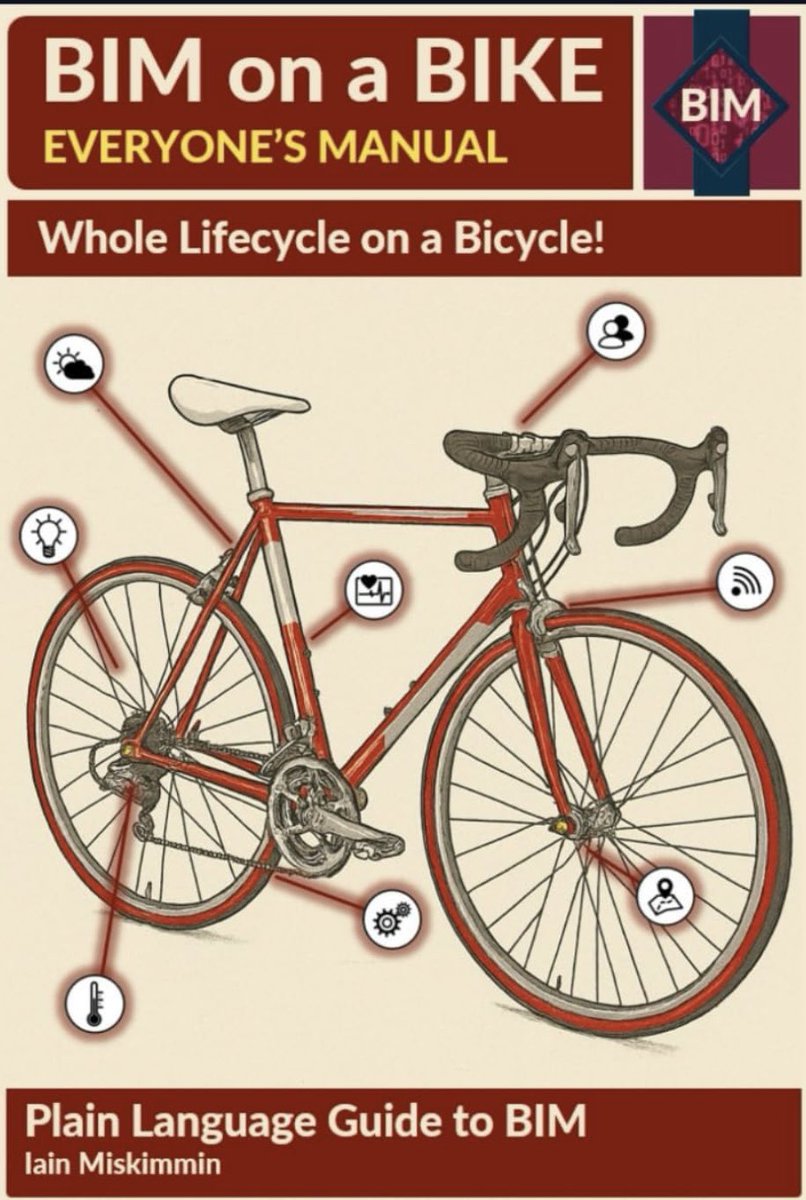 It’s arrived!
BIM on a Bike. Whole Lifecycle on a Bicycle! 😎

amzn.eu/d/fwDYuT1
