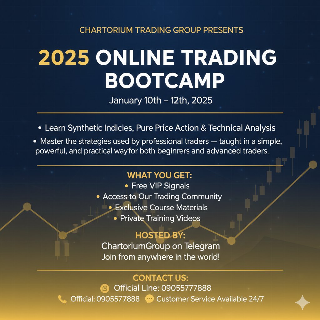 chartoriumgroup's tweet image. 2025 Bootcamp was a massive success! Get ready, because 2026 is going to be even bigger and better! #TradingBootcamp #ChartoriumGroup