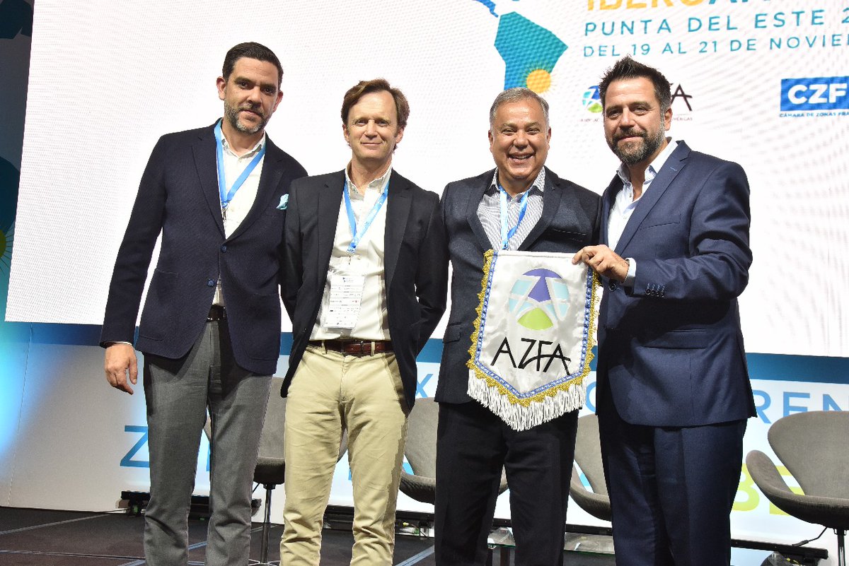 ZFCadiz's tweet image. Cádiz será sede de la XXIX Conferencia de Zonas Francas Iberoamericanas. 👏👏

Desde Uruguay, @Fran_Gonzalez_P ha agradecido a la @asociacionZFA la designación, destacando el reconocimiento que supone al trabajo del Consorcio en torno a la #internacionalización y la #EconomíaAzul