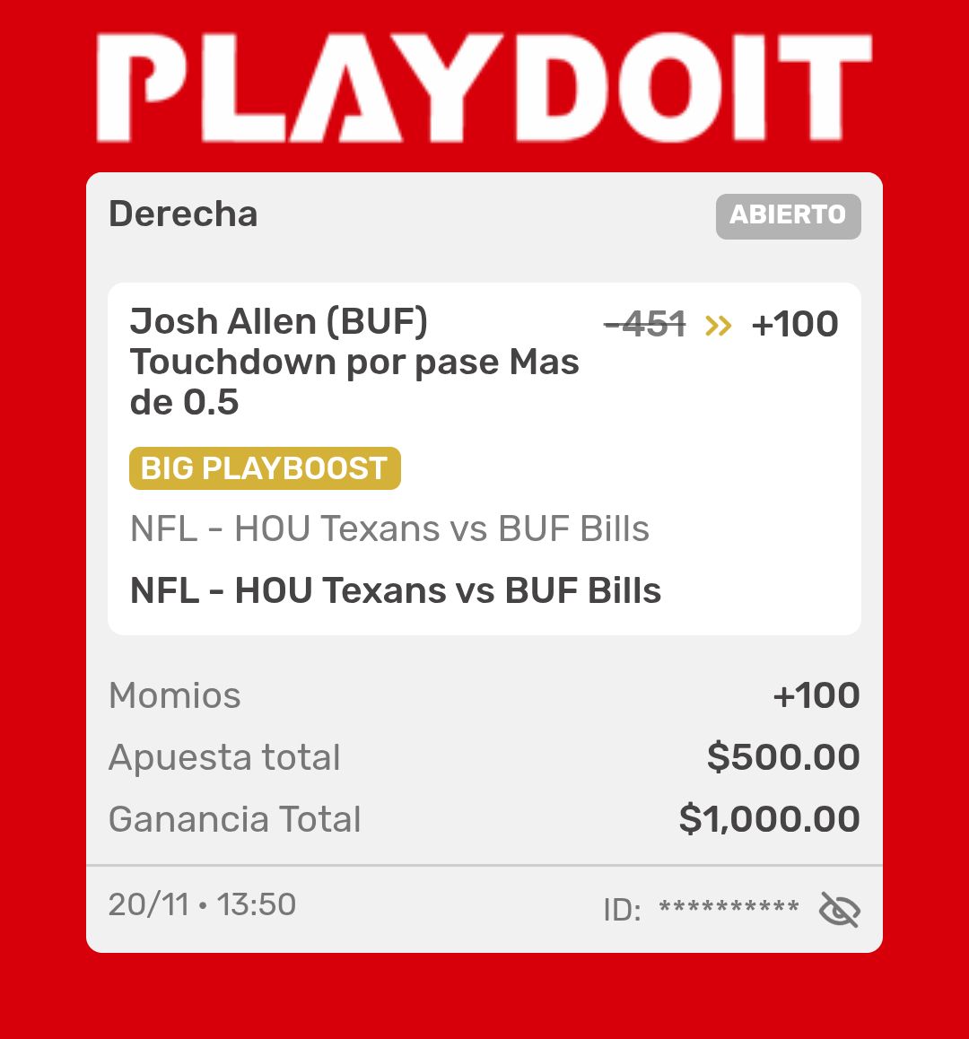 Lapickzeria's tweet photo. Hermanos ya tengo el paso 4 del reto iPhone 📱 y un parlay que no pueden dejar pasar 🔥. Un like y lo comparto 👇🔥🍕 Tampoco dejen pasar el PLAYBOOST!
#LaPickzeria #Apuestas #Parley #RetoiPhone https://t.co/aqdunDvmvp