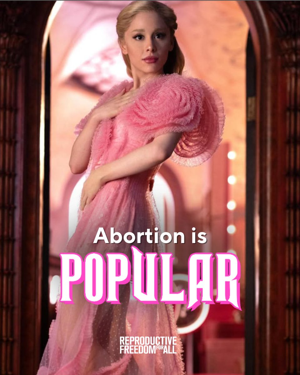 reproforall's tweet image. 8 in 10 Americans support legal abortion. That makes it popular!! 🩷💚