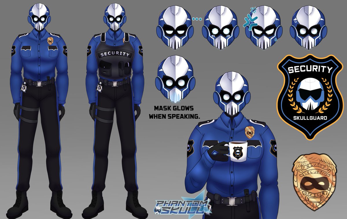 🔦💀Phantom Skull💀🔦 The Super Security Vtuber! tweet media