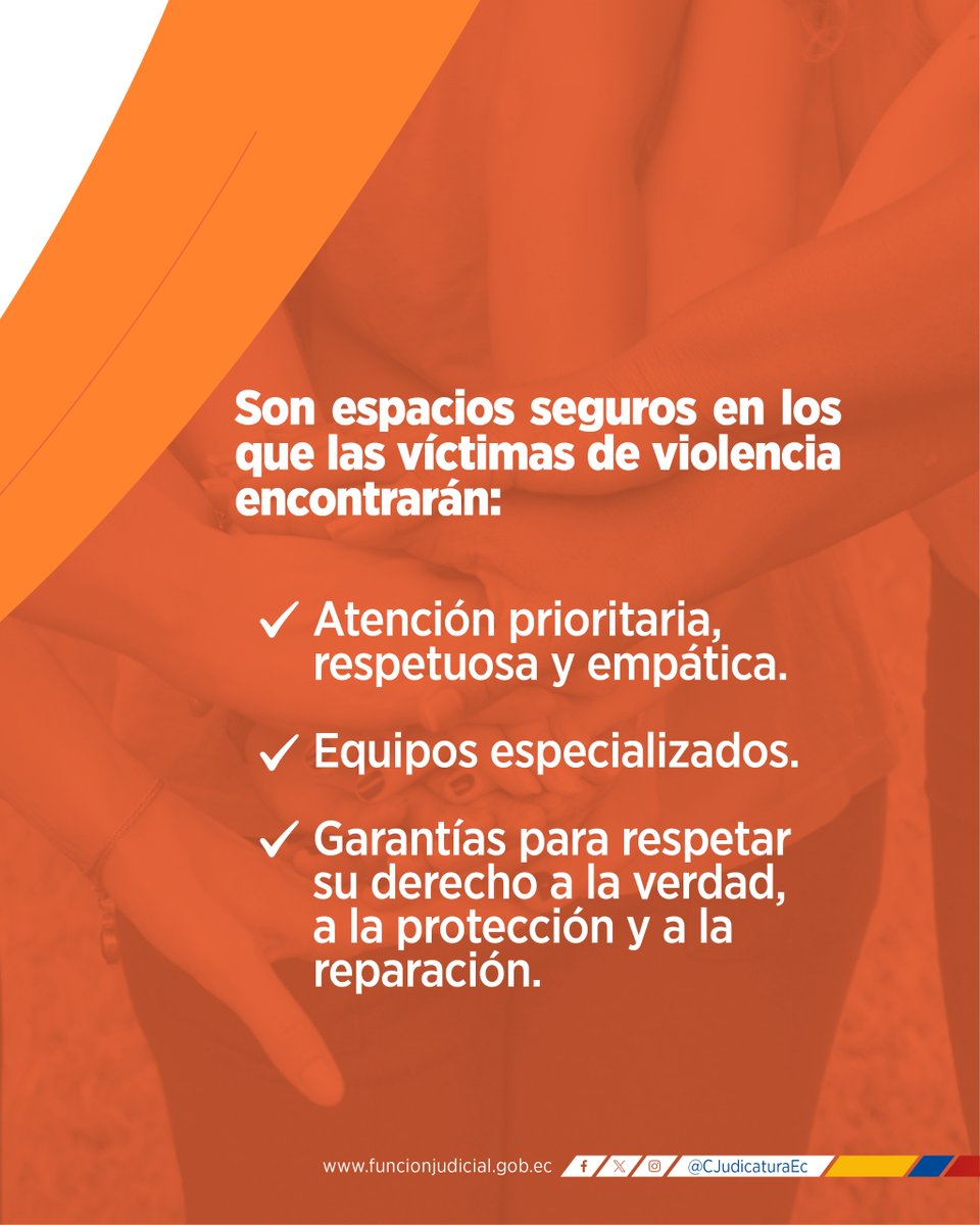 🙅‍♀️♀️ |#CuéntaloSinMiedo

En las Unidades Judiciales Especializadas te
escuchamos, protegemos y acompañamos con
respeto y confidencialidad. Equipos técnicos y justicia
con enfoque humano están para ayudarte.

📣Si vives violencia, no estás sola.

#25N
#RecuperamosLaJusticia ⚖️