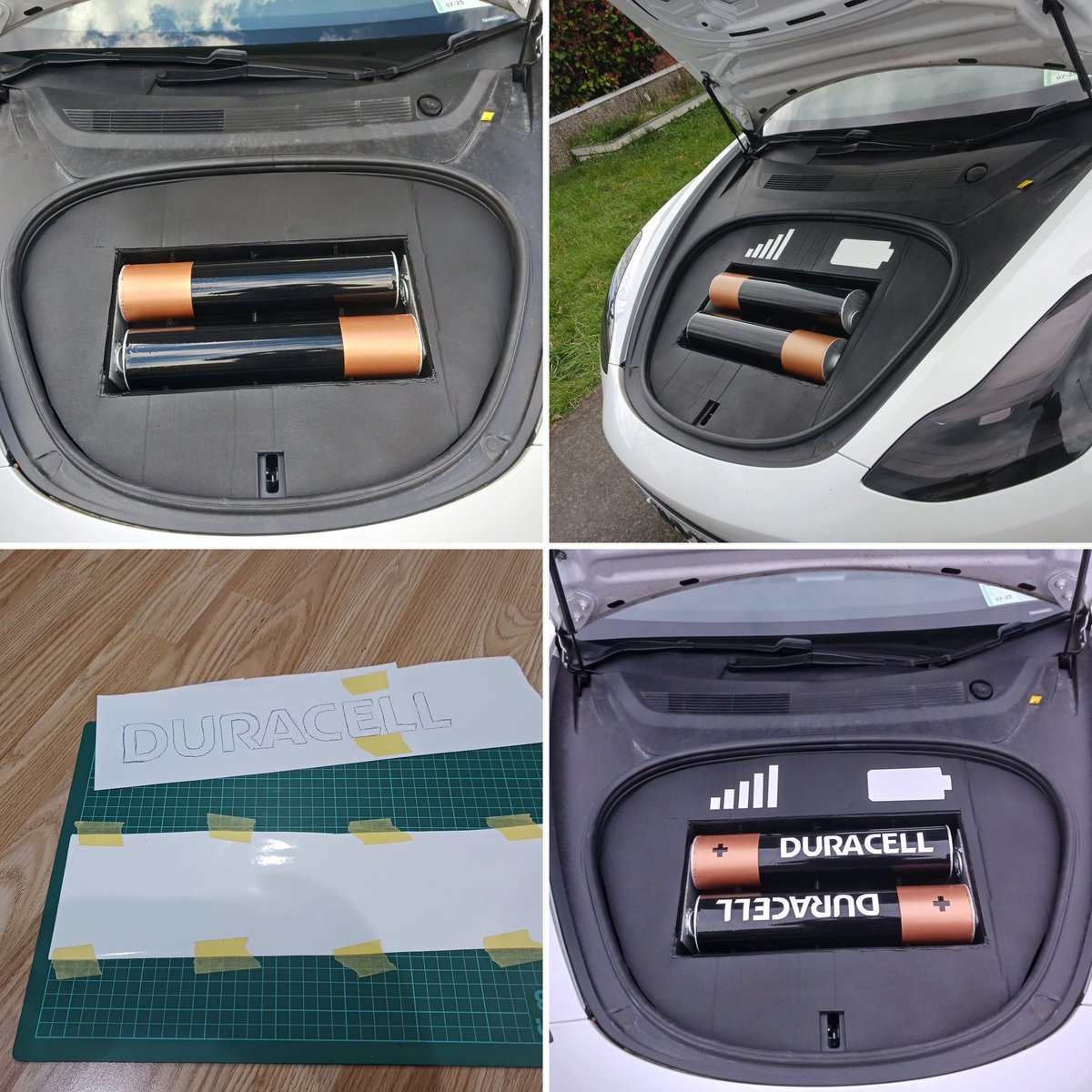Making a Duracell prop for car meets. 

📷: FB Mick Doyle