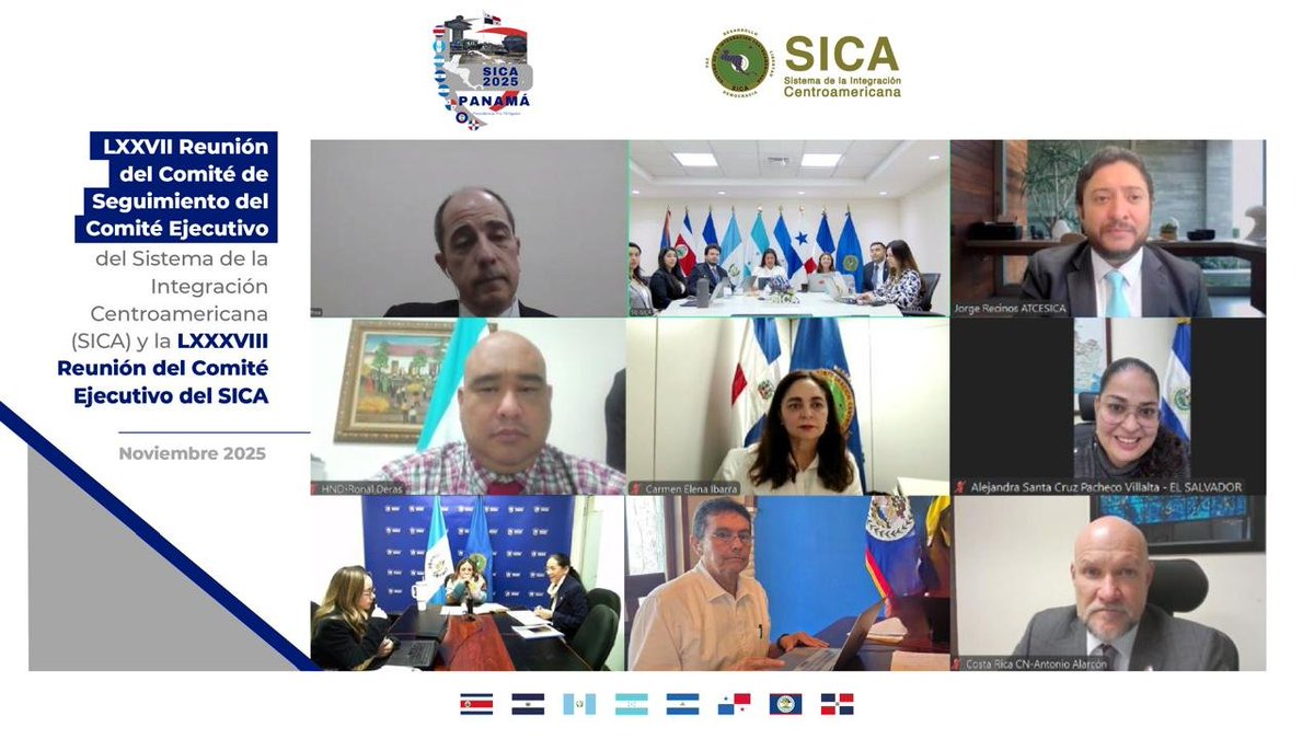 SICA - Sistema de la Integración Centroamericana tweet media