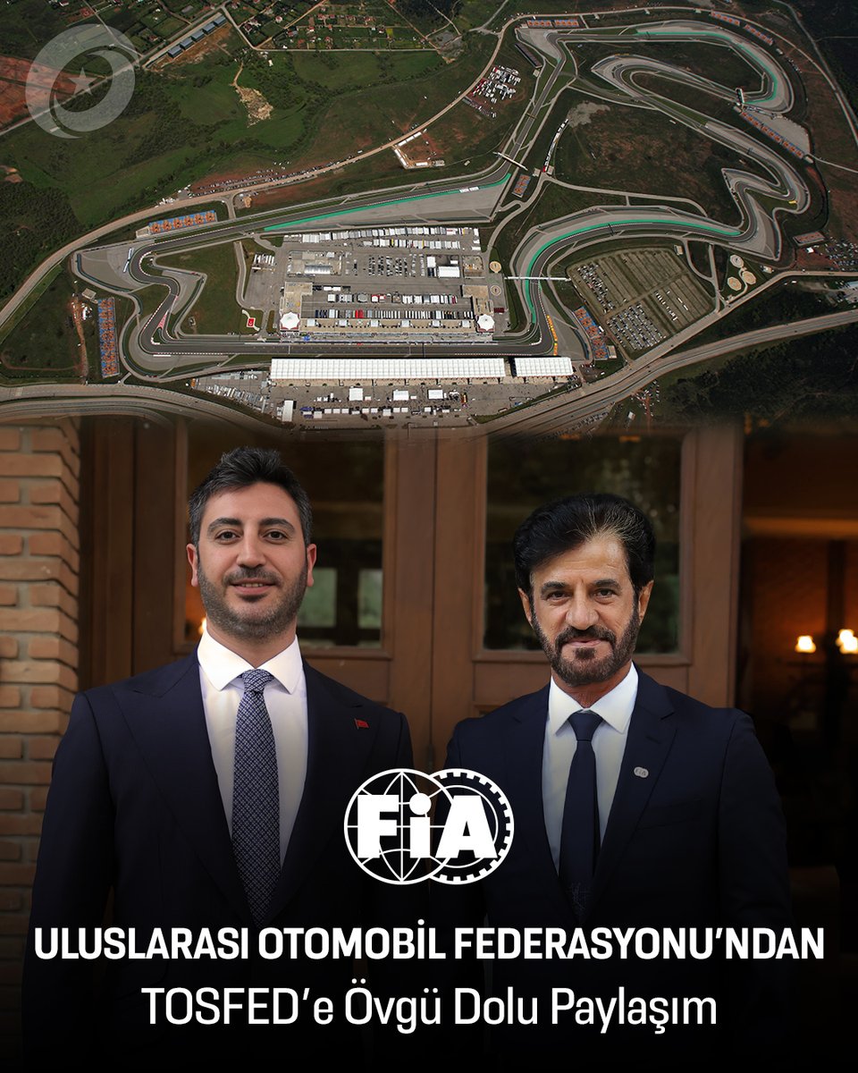 Uluslararası Otomobil Federasyonu (FIA) resmi sosyal medya hesaplarından Türkiye Otomobil Sporları Federasyonu (TOSFED)’in son dönemdeki başarılarını vurgulayan bir paylaşım yaptı.

tosfed.org.tr/fiadan-tosfede…