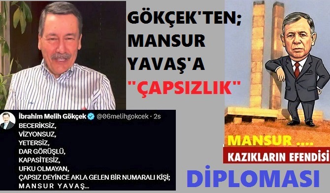 MELİH GÖKÇEK’TEN, MANSUR YAVAŞ’A “ÇAPSIZLIK” KARNESİ. BAŞTAN SONA KADAR; “SIFIR- SIFIR”.. “MANSUR; ABUK-SABUK KONUŞMA DİRHEM YÜREĞİN VAR İSE GEL EKRANA, MİLLETİN KARŞISINA ÇIKALIM. KAÇMA”- Haber 2000 haber2000.com/melih-gokcekte… <a href="/06melihgokcek/">İbrahim Melih Gökçek</a> <a href="/OsmanGokcek_/">Osman Gökçek</a> <a href="/abbbasin/">Ankara Büyükşehir Basın</a> #çöktü