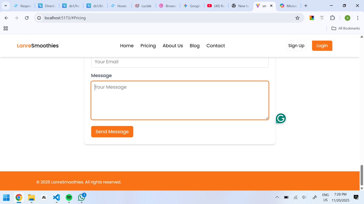 THEJASPERJAY's tweet image. finally wrapped up my first solo project. I built the blog down to the footer. I will pause projects now and focus on learning react very well. Still posting the journey regardless.
#WebDev #FrontendDeveloper #BuildInPublic #TechLife