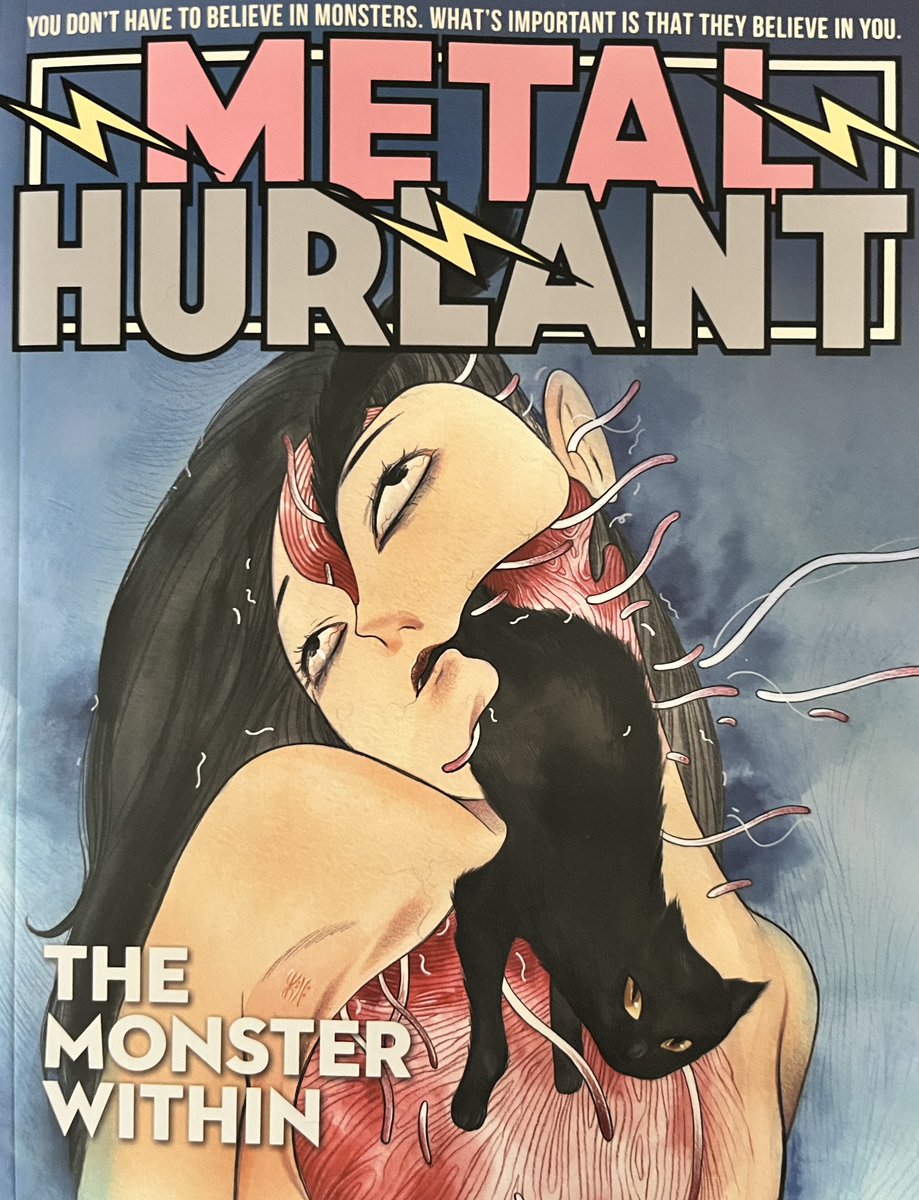 PowerCosmic13_'s tweet image. Happy to see the arrival of my copy of the third issue of the new Metal Hurlant from the Kickstarter. After the bankruptcy news, I wasn’t sure I was going to ever get my hands on it. Hopefully shows there’s still signs of life from Humanoids. Would be a shame to see it go