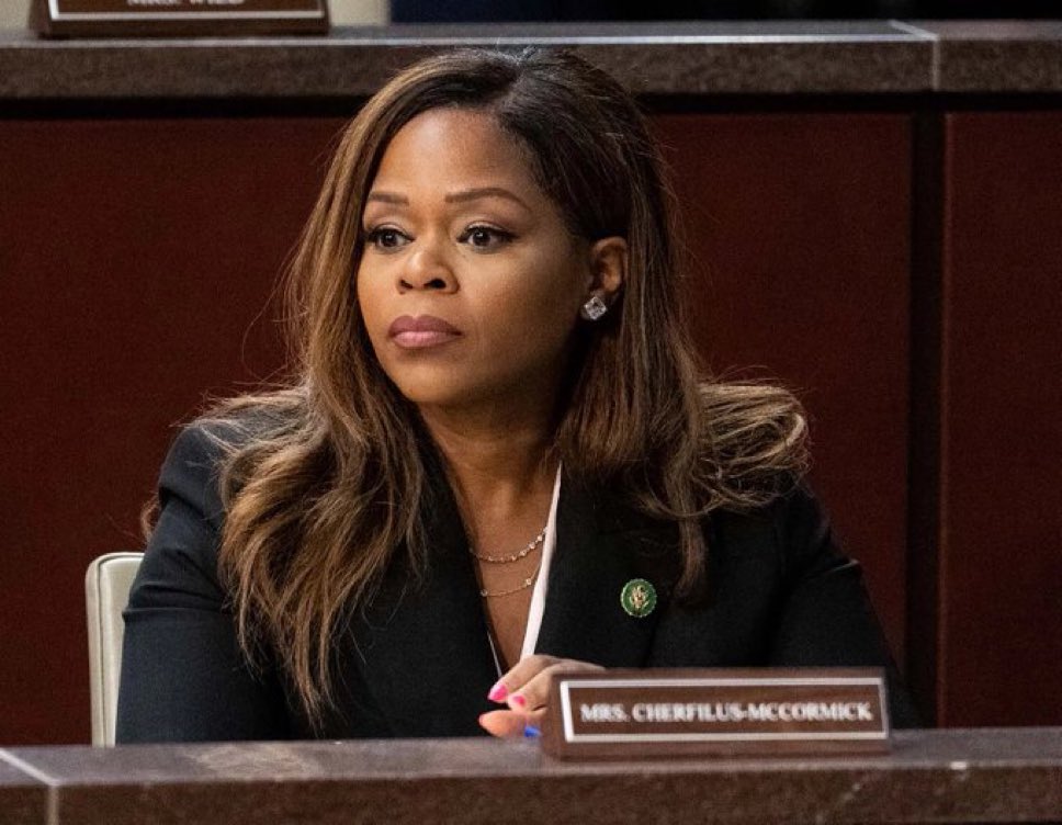 IanJaeger29's tweet image. BREAKING: House Republicans plan to file a resolution to expel Democratic Rep. Sheila Cherfilus-McCormick from Congress for allegedly stealing $5 Million in FEMA funds, laundering the proceeds, and then using the money to support her Congressional campaign.