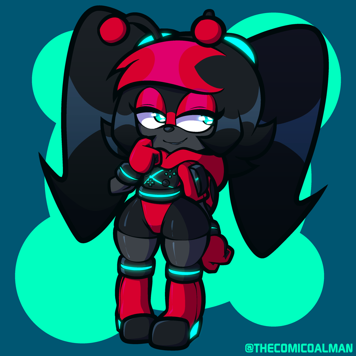 TheComiCoalMan's tweet image. Py-Con the Ladybug,,,