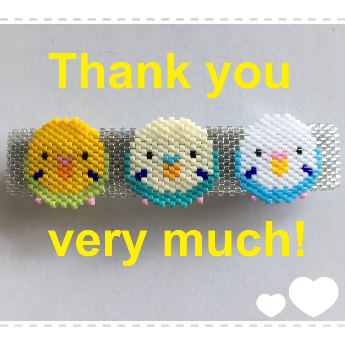 Kinoco52038002's tweet image. おはようございます
いつも♡•RP•フォローありがとうございます。
今日もよろしくお願いします🍄
🦉minne.com/@67kinoko 🦜
#ビーズステッチ　#鳥　#動物　#干支　
👶minne.com/@kinoco-2🤱
#ベビー　#子供　#ハンドメイド作品