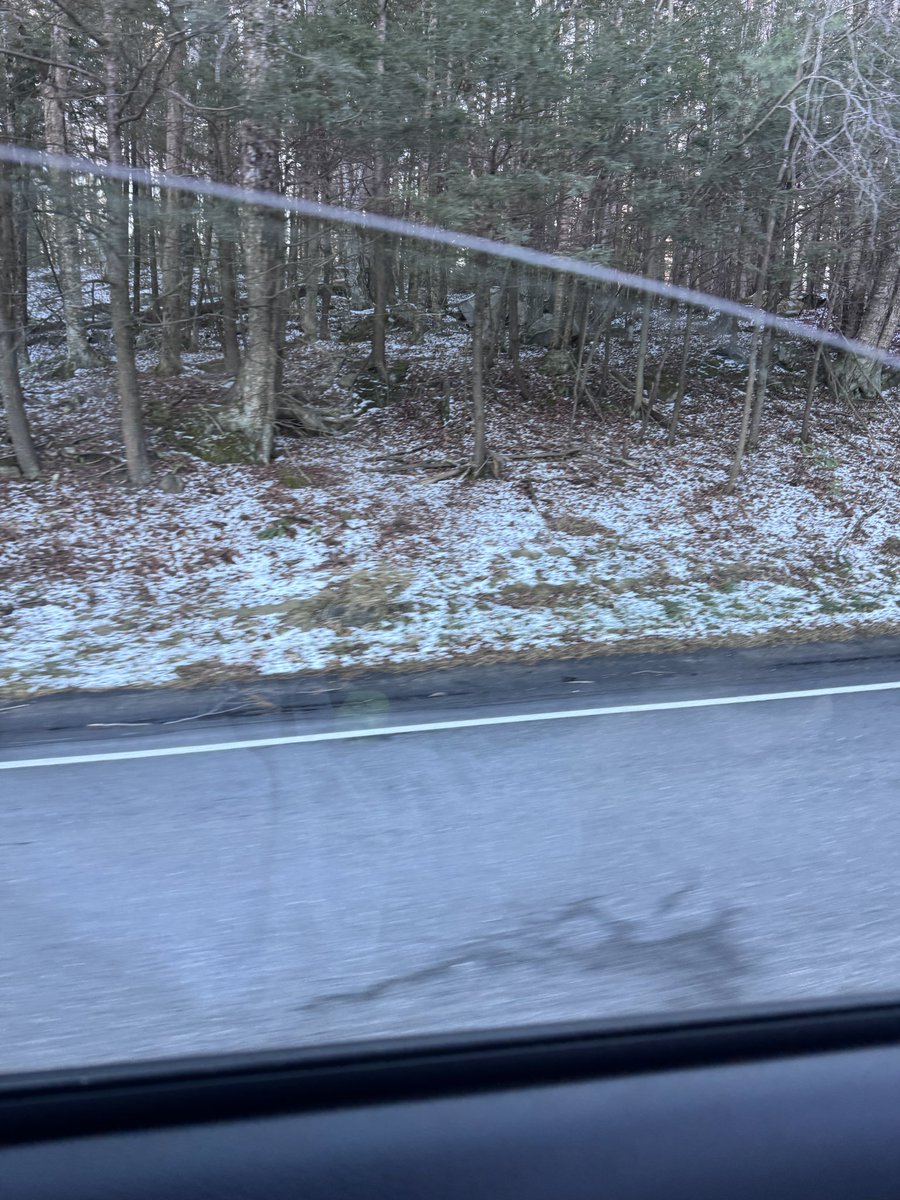 Telebroadcast's tweet image. Had to crack the window when I got to the winter wonderland