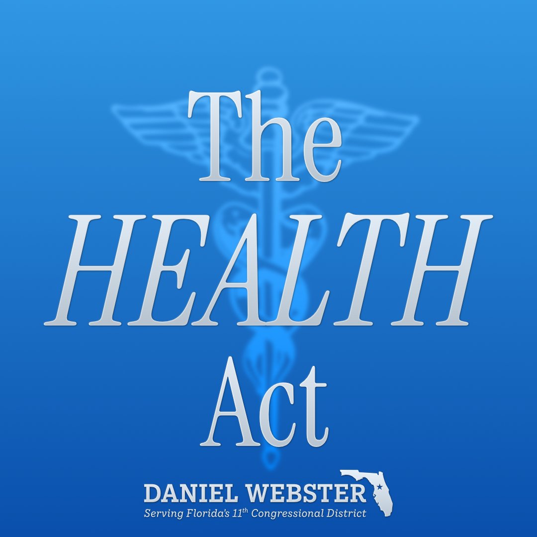 RepWebster's tweet image. Today, I reintroduced my Helping Everyone Access Long Term Healthcare (HEALTH) Act with @RepGregSteube. This bill expands access to medical care for low-income families by giving physicians a tax deduction for pro-bono services offered to those who rely on Medicaid or CHIP.…