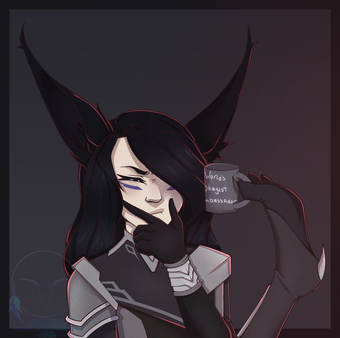 loretecks's tweet photo. Chisse takes her job as a Noxian Ambassador very seriously, I promise.

[ #LeagueofLegends / #LeagueofLegendsArt / #OC ] https://t.co/55qAt2U1Pe