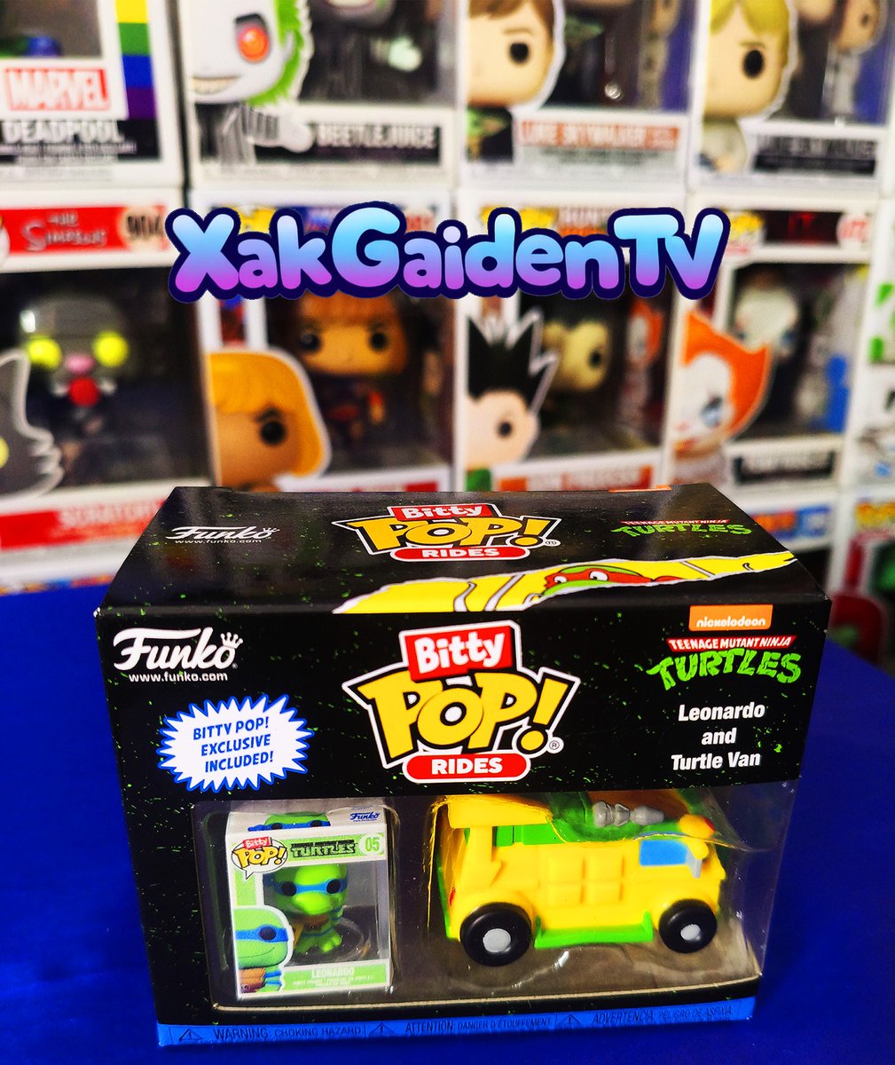 XakGaidenTV's tweet image. Leonardo - Teenage Mutant Ninja Turtles
#FunkoPop #Funko #FunkoPops #FunkoPOPNews #TURTLE