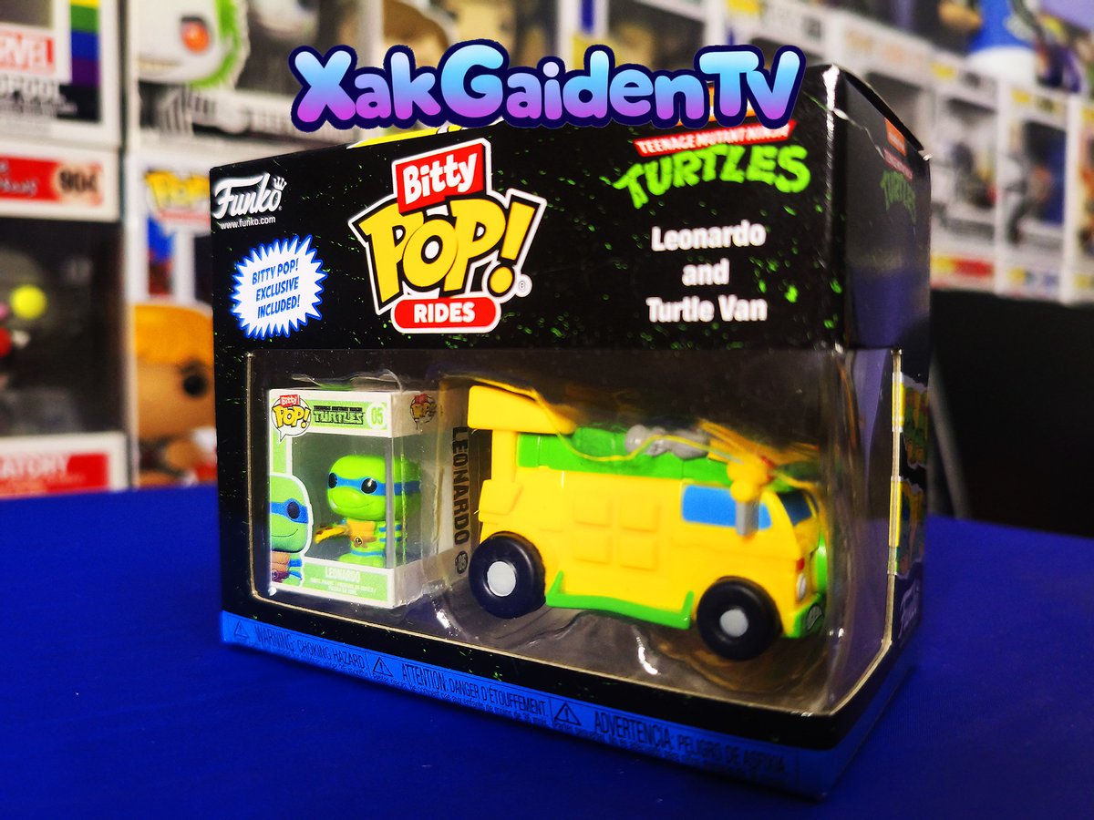XakGaidenTV's tweet image. Leonardo - Teenage Mutant Ninja Turtles
#FunkoPop #Funko #FunkoPops #FunkoPOPNews #TURTLE