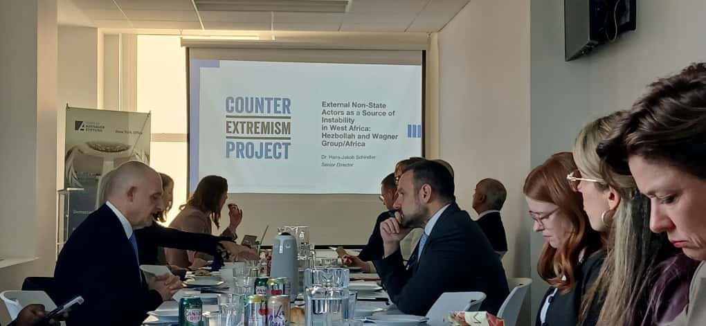 kas_ny's tweet image. External non-state actors have become increasingly embedded in West Africa’s security landscape.

The KAS NY Office and the Counter Extremism Project hosted a discussion to explore the roles of Hezbollah and the Africa Corps in West Africa. #multilateralism #KAS4Security