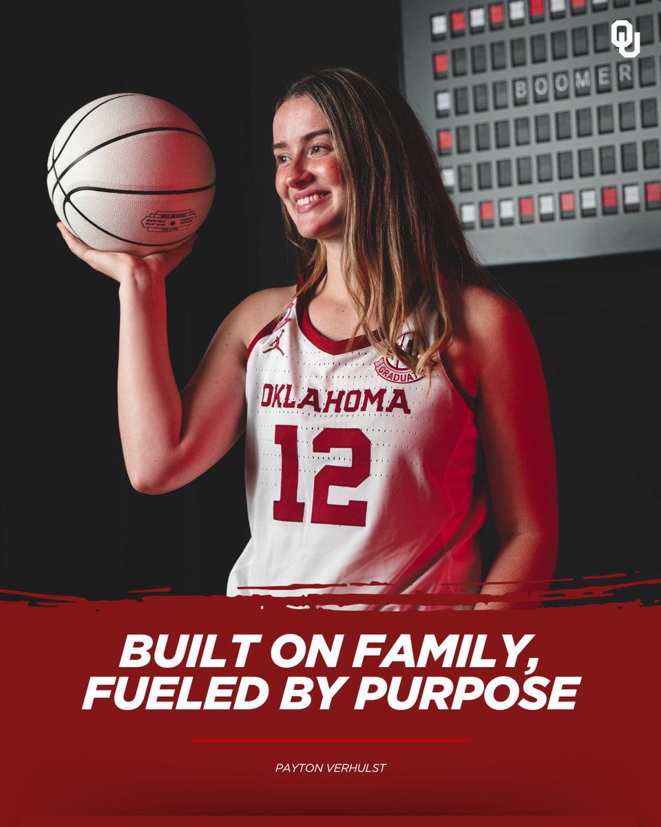 “You can’t fake confidence in this system. You have to earn it.”

Payton Verhulst opens up about her journey to Norman, finding her place and the purpose behind it.

📰 READ » ouath.at/VerhulstFW